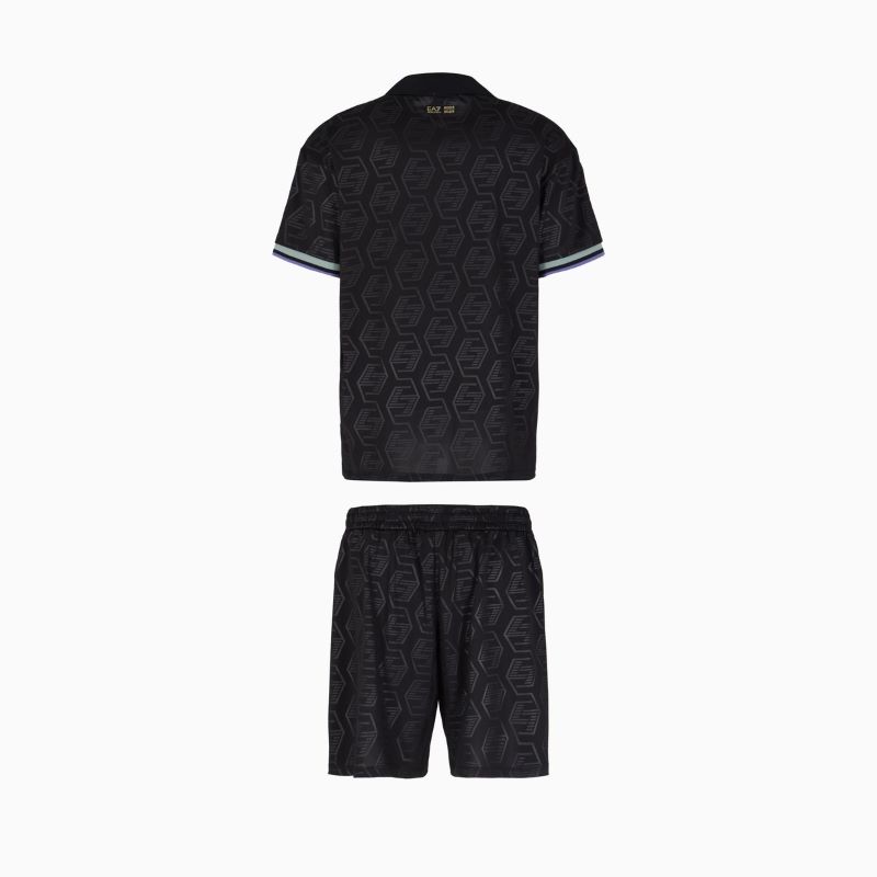 Compleu EA7 M TEE/SHORTS KIT GRAPHIC MATCH PL - poza 2