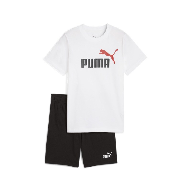 Compleu Puma ESS 2 COLOR No. 1 Logo Tee and Shorts Set - poza 1