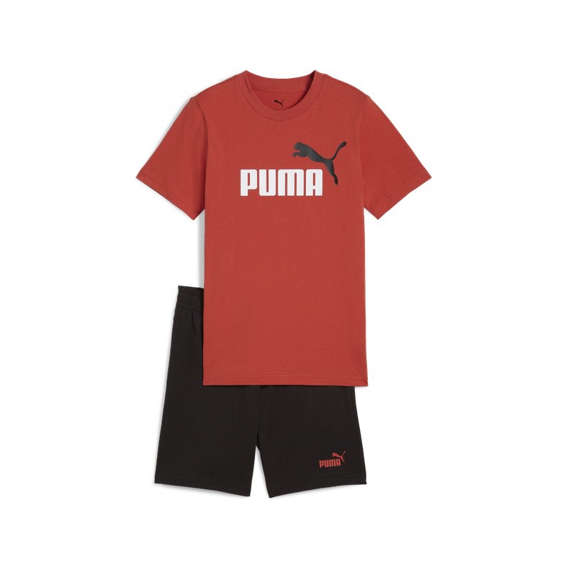 Compleu Puma ESS 2 COLOR No. 1 Logo Tee and Shorts Set - poza 1