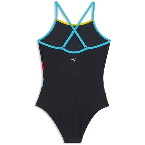 Costum de baie copii Puma Swim Girls Placed Print Swimsuit 1p 94752401 - poza 2