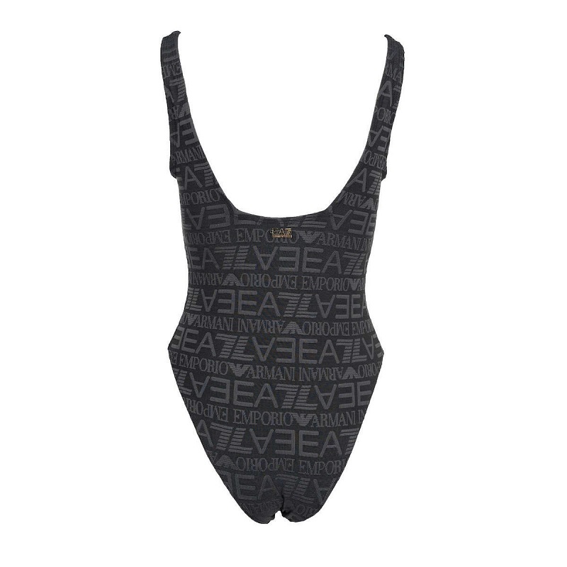 Costum de baie EA7 WATER SPORTS BW GRAPHIC W 1PIECE - poza 2