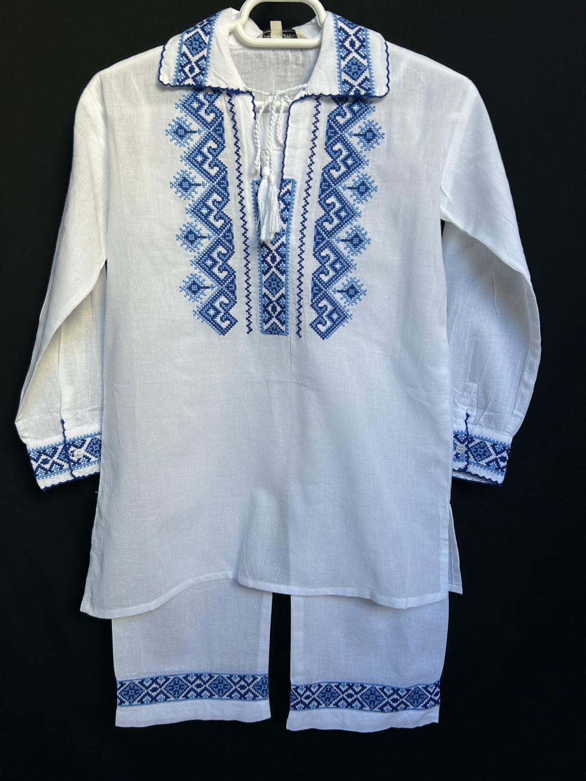 Costum tradițional băieți TM1291 *motive geometrice* - 14