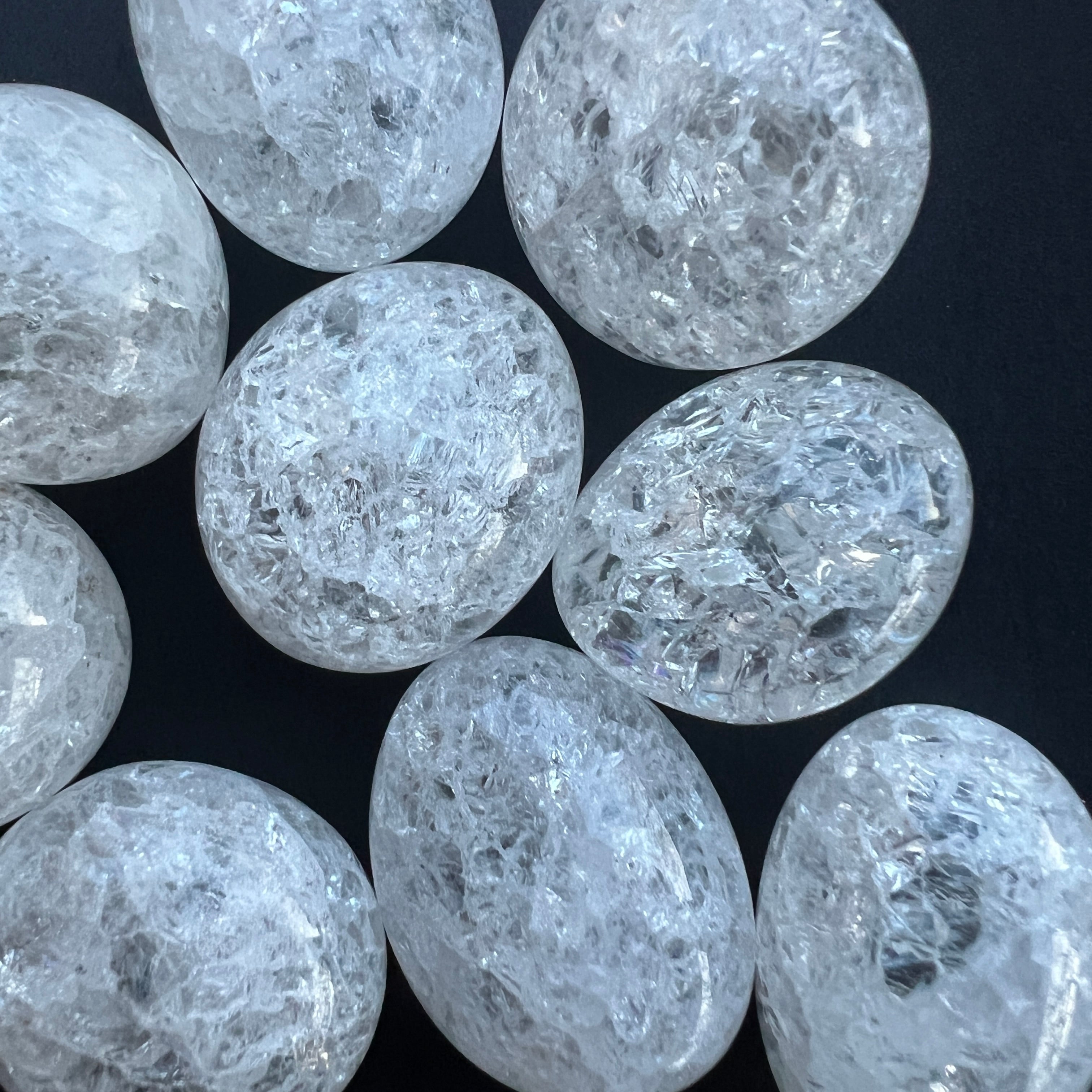 Cuart cracked piatra rulata