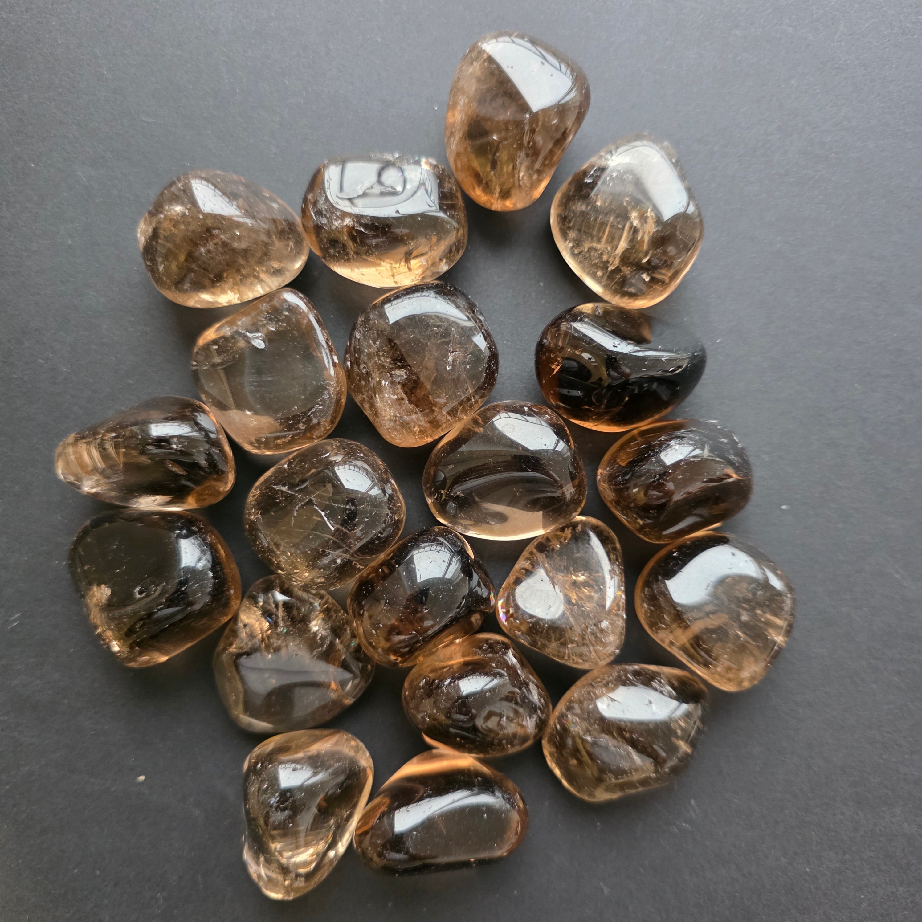 Cuart fumuriu piatra rulata L