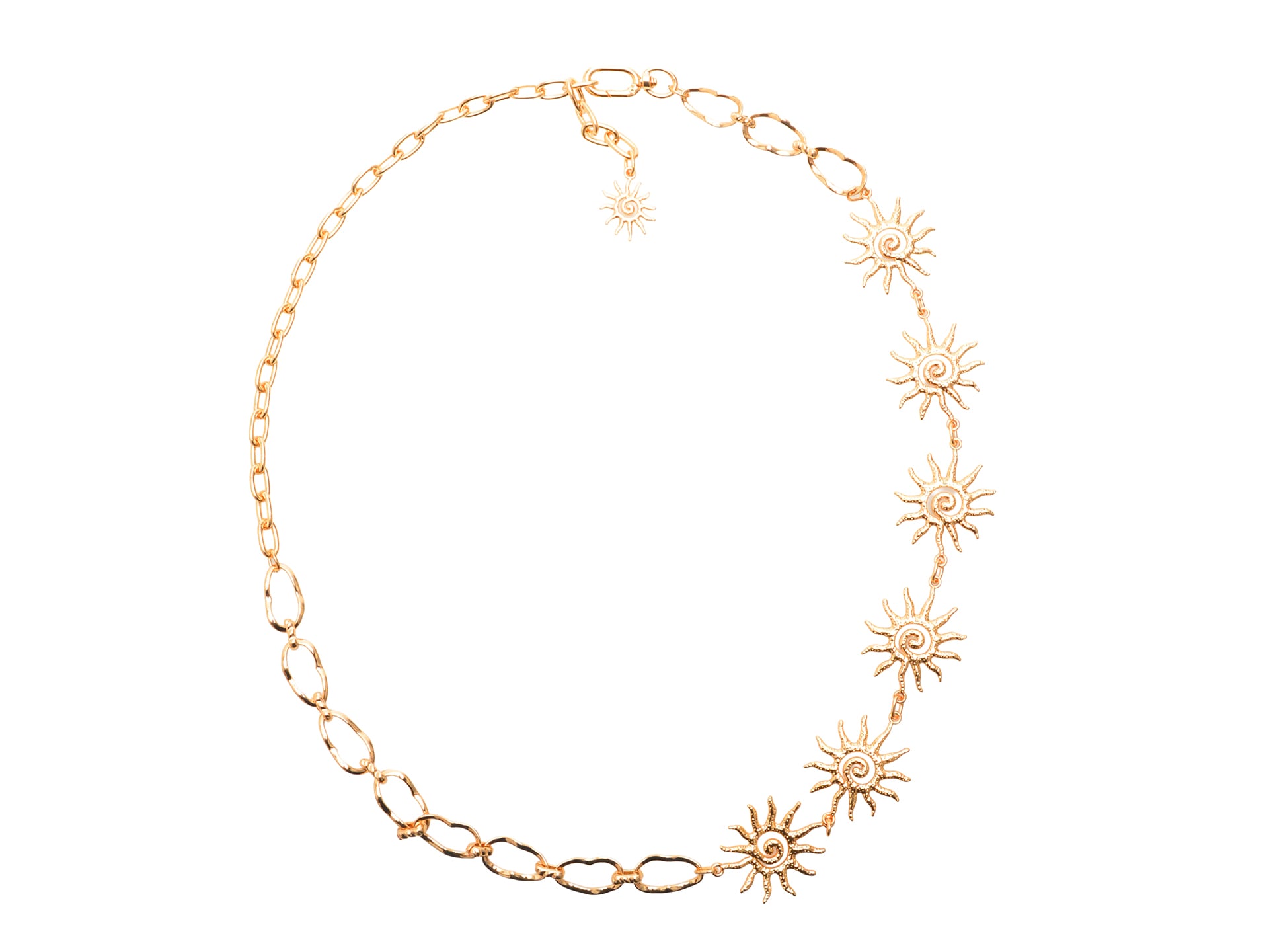Curea ALDO aurie, SOLEVA 710, din metal