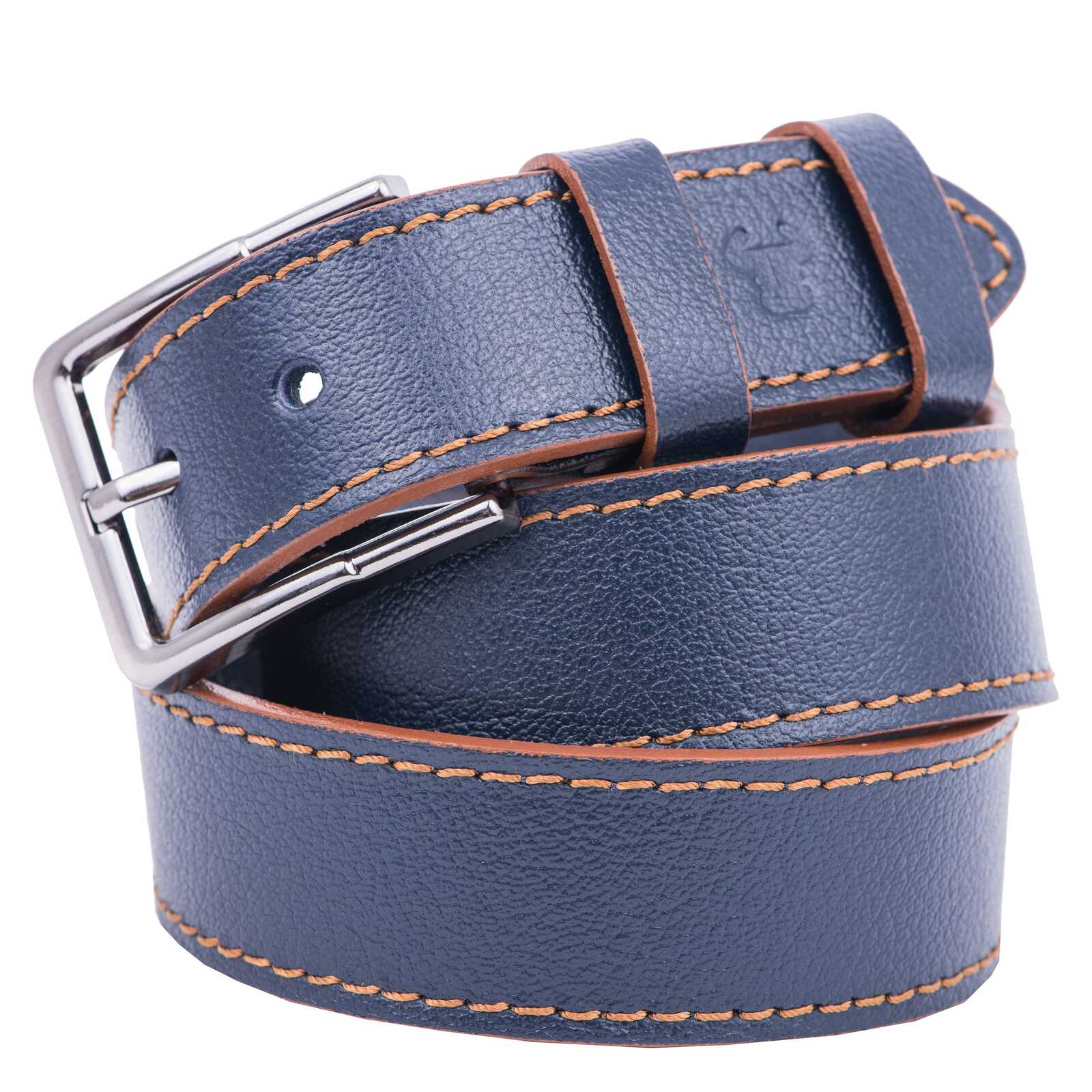 Curea barbati din piele naturala bluemarin XXL - 160 cm