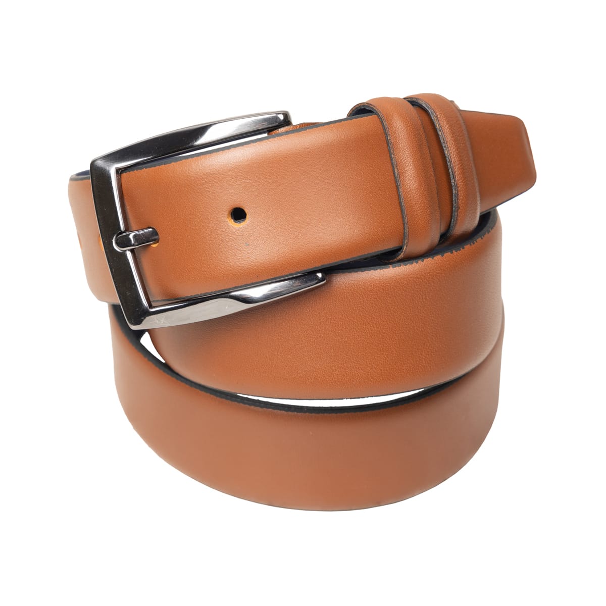 Curea barbati din piele naturala maro LuxY - 135-cm
