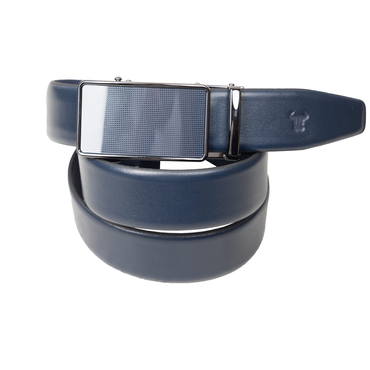 Curea bleumarin Soft barbati - 110 cm
