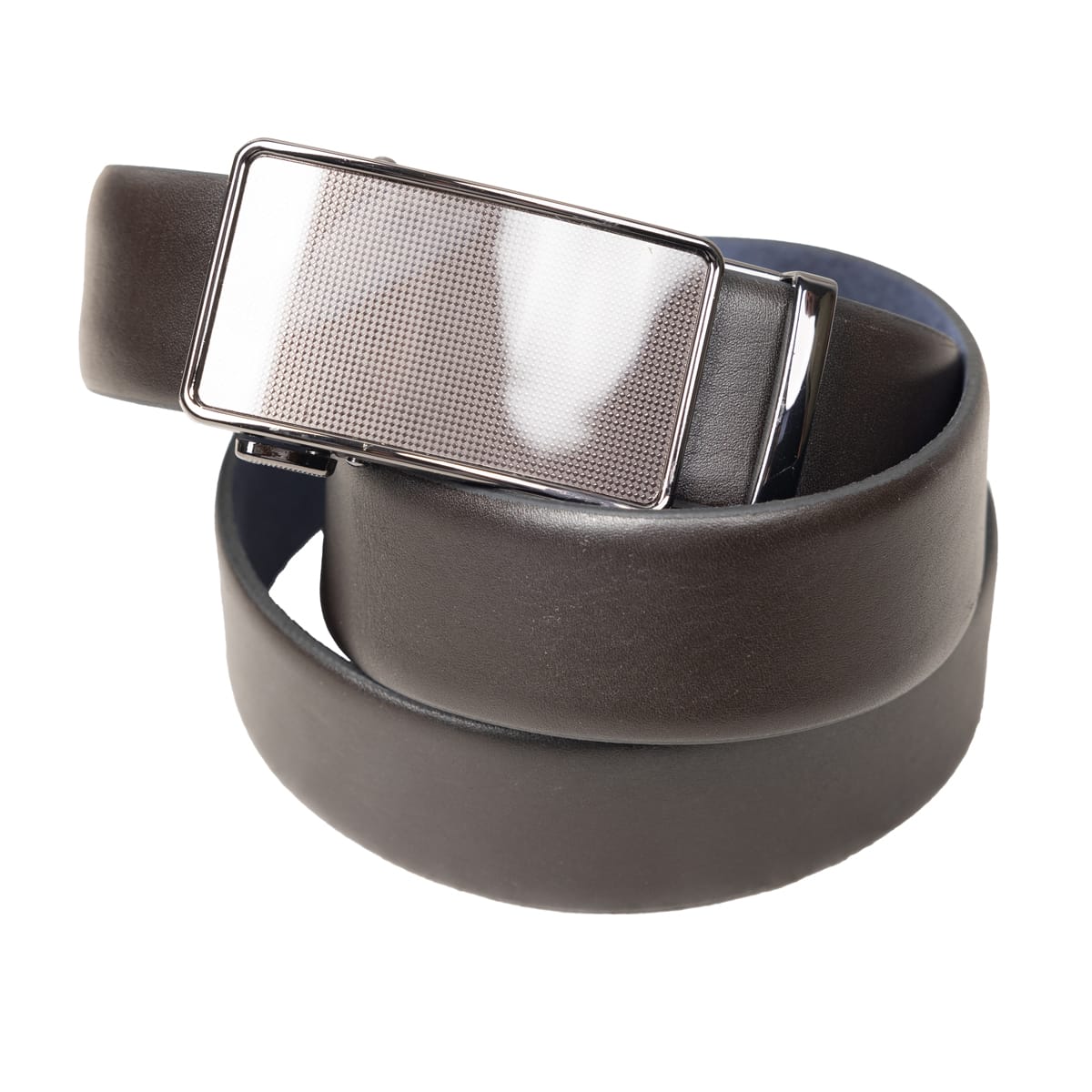 Curea maro-inchis Soft barbati - 125 cm