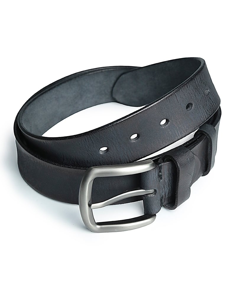 Curea pentru barbati 6539, piele naturala, 115 cm, Neagra
