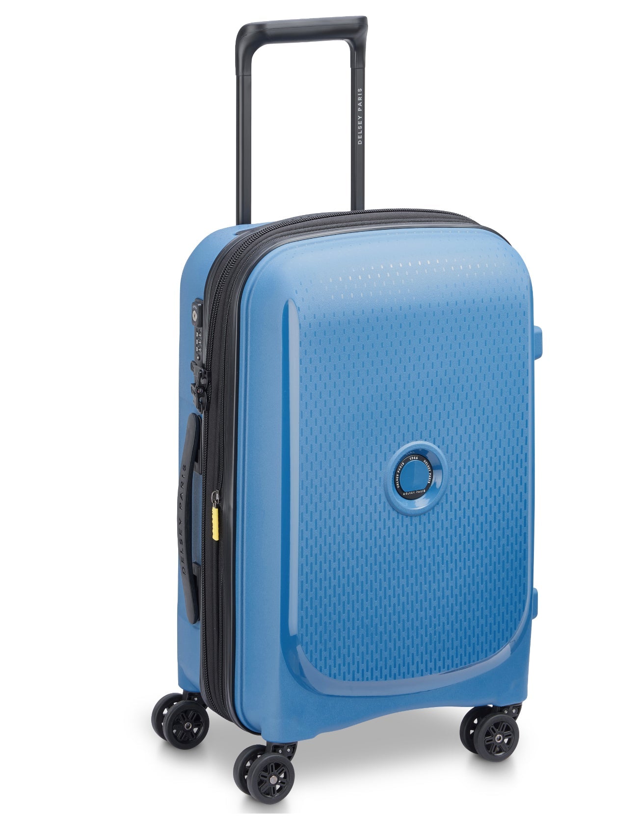 Delsey Paris, BELMONT PLUS 4DW 76 cm, Blue Zinc