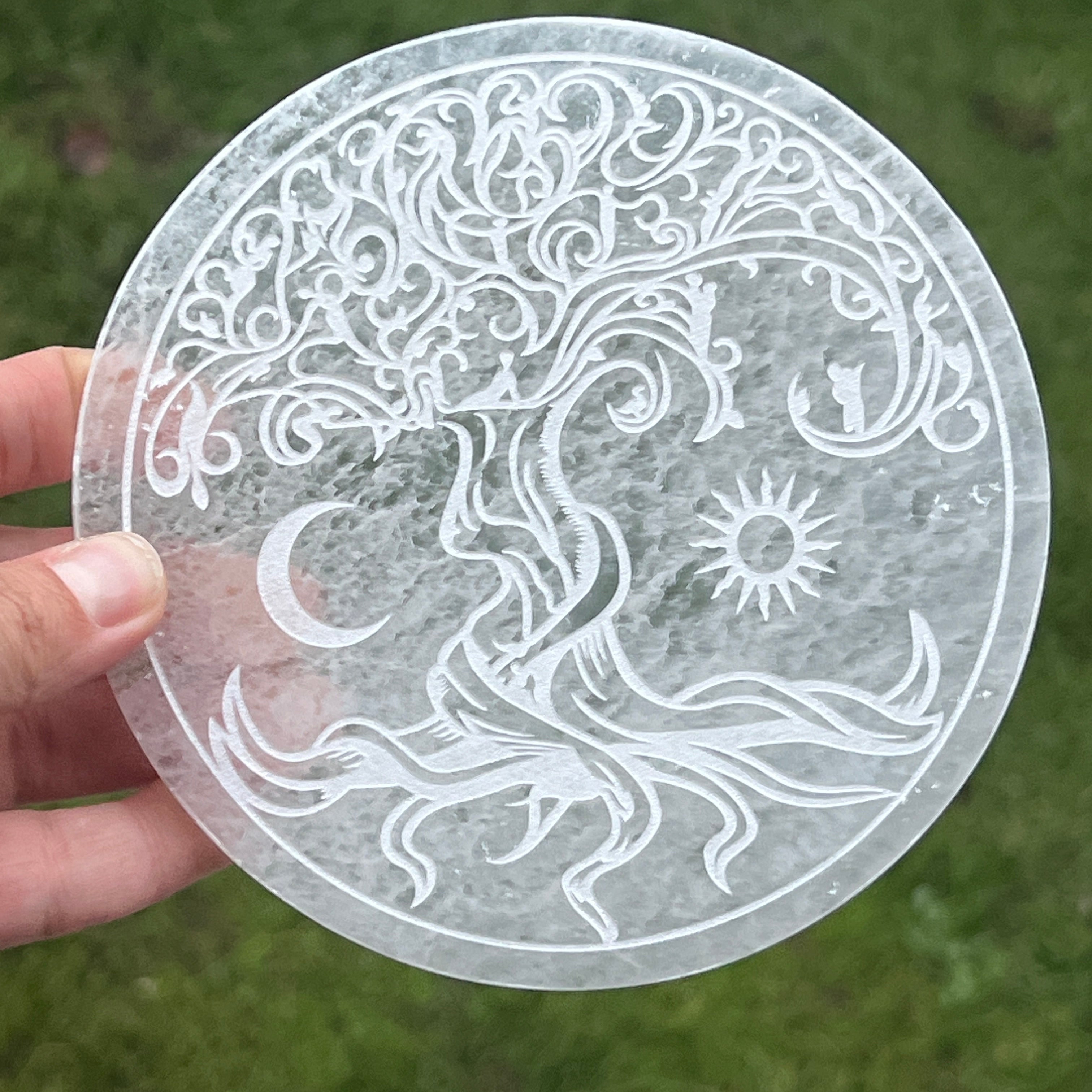 Disc selenit Tree of Life | Model 2
