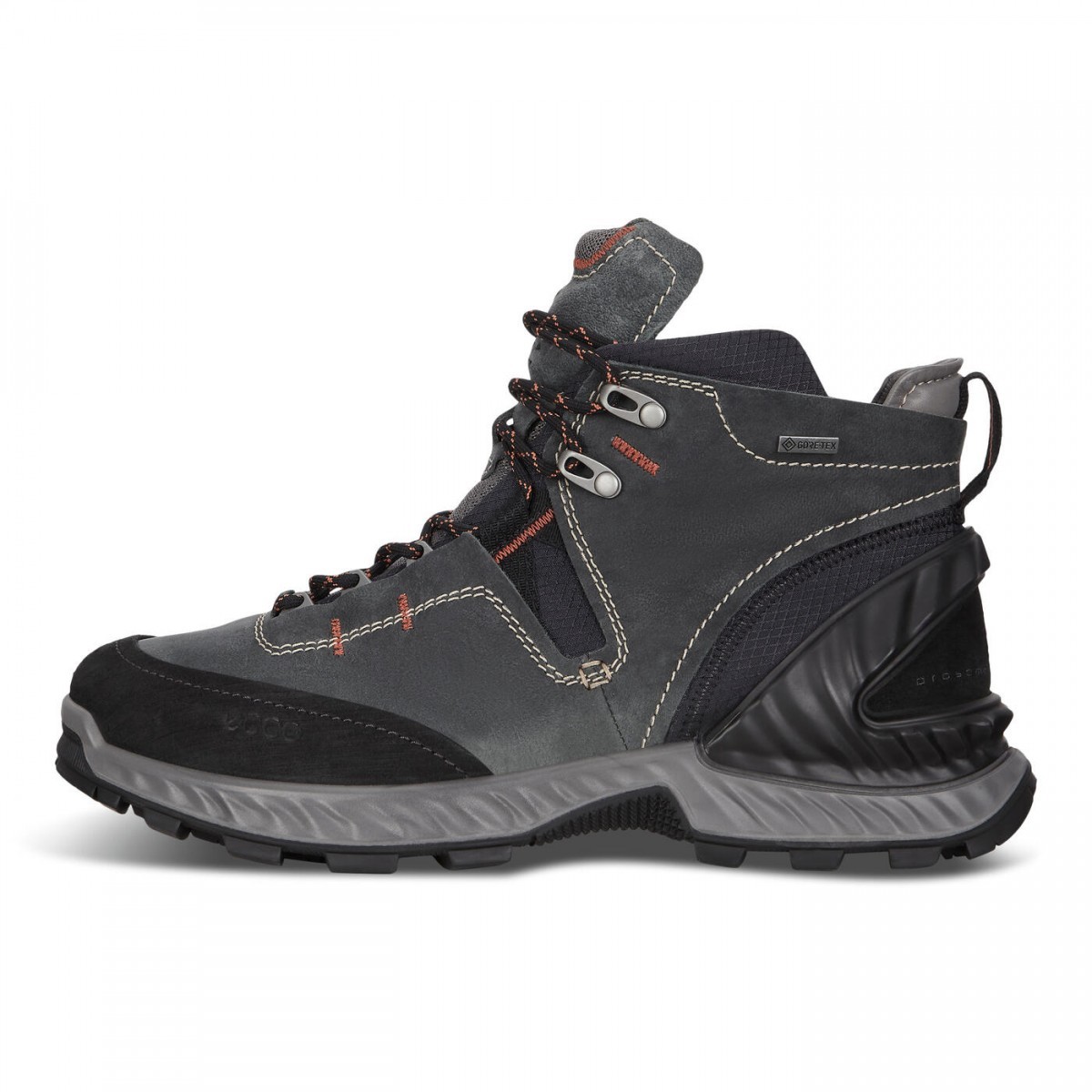 Ecco Exohike Mid Gore-Tex Negru - Black/Lake - poza 3