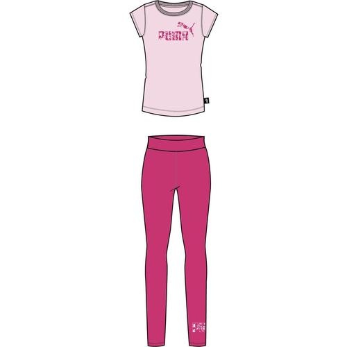Echipament copii Puma Animal Tee Leggings Set G 68032167 - poza 2