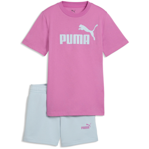 Echipament copii Puma Ess No1 Logo Tee And Shorts Set 68630774 - poza 5