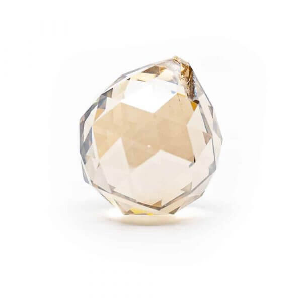 Feng shui sfera curcubeu Champagne 5cm