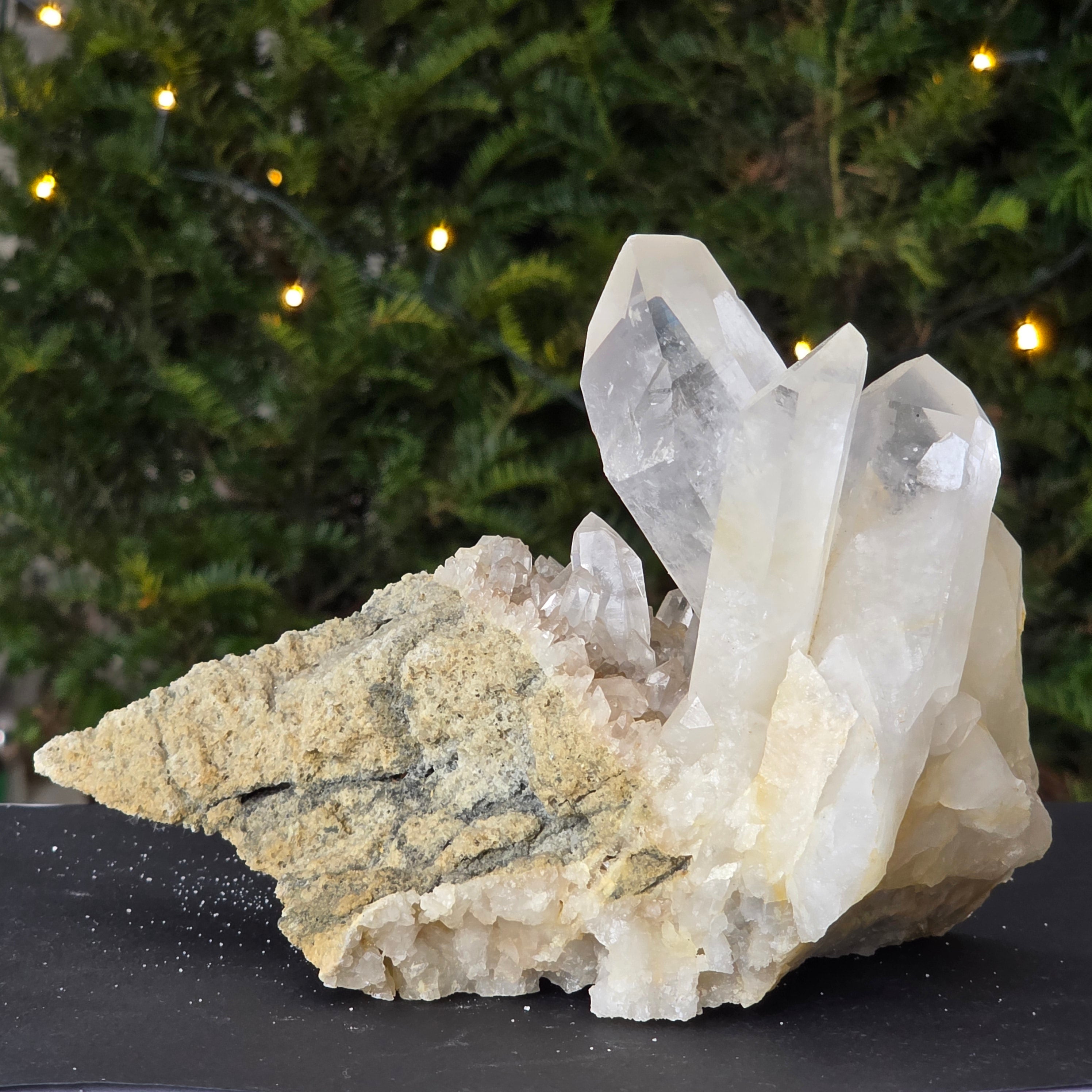 Floare de mina, cluster cuart ICY | Model 10