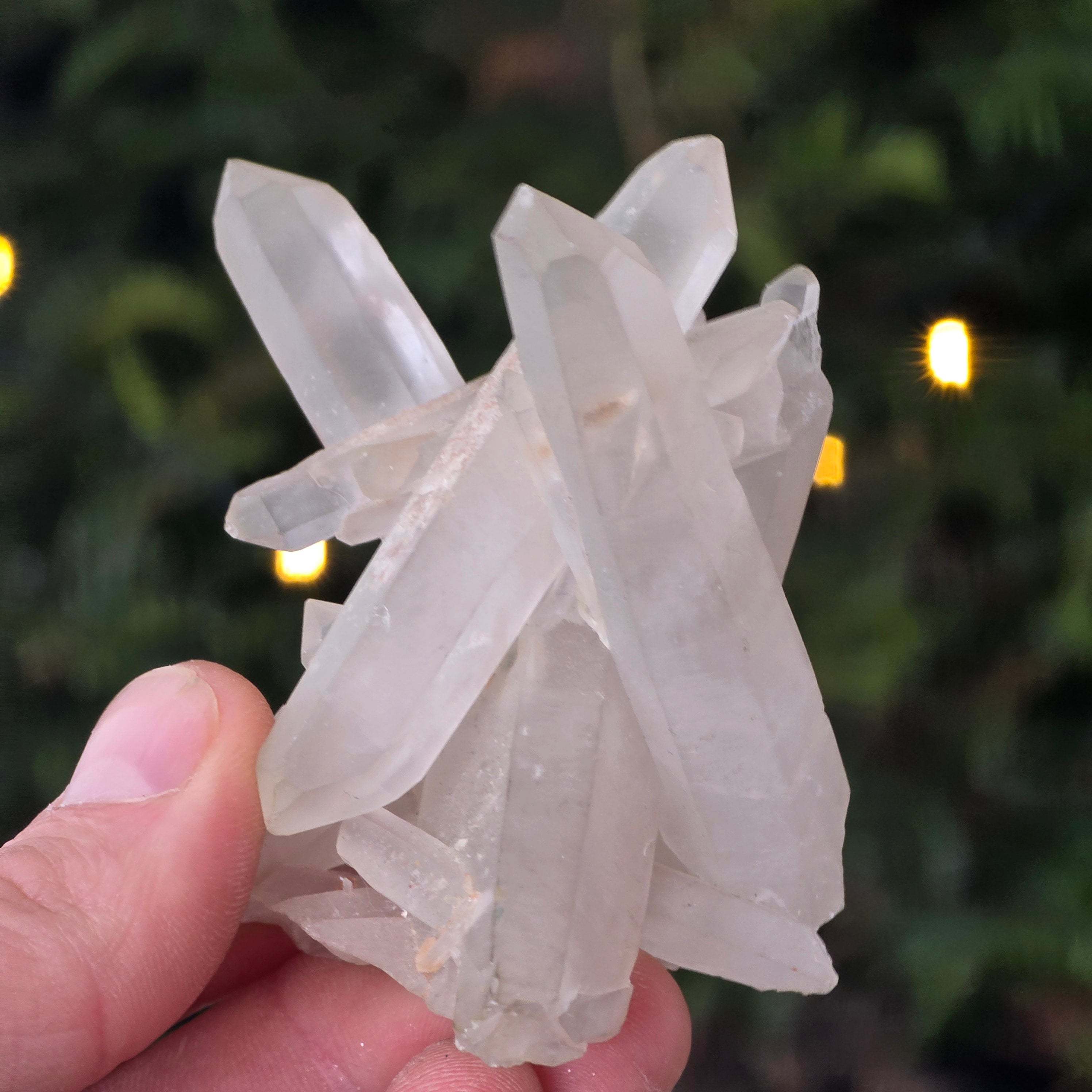Floare de mina, cluster cuart ICY | Model 4