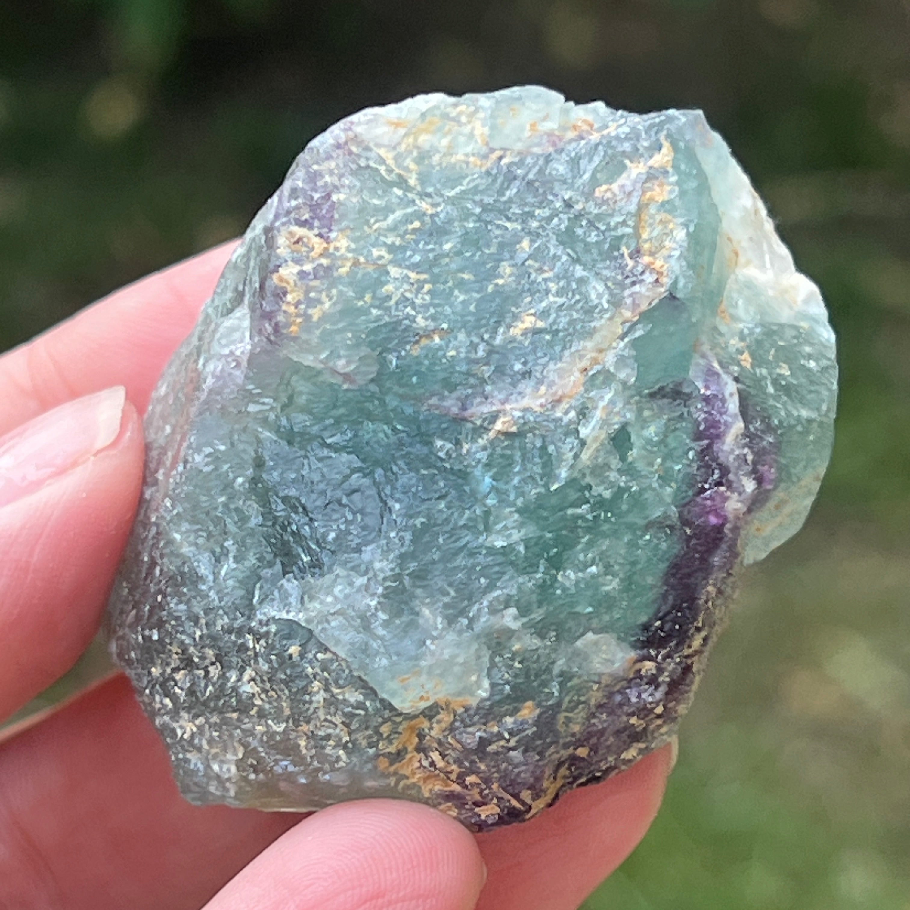 Fluorit piatra bruta din Namibia Africa model 6