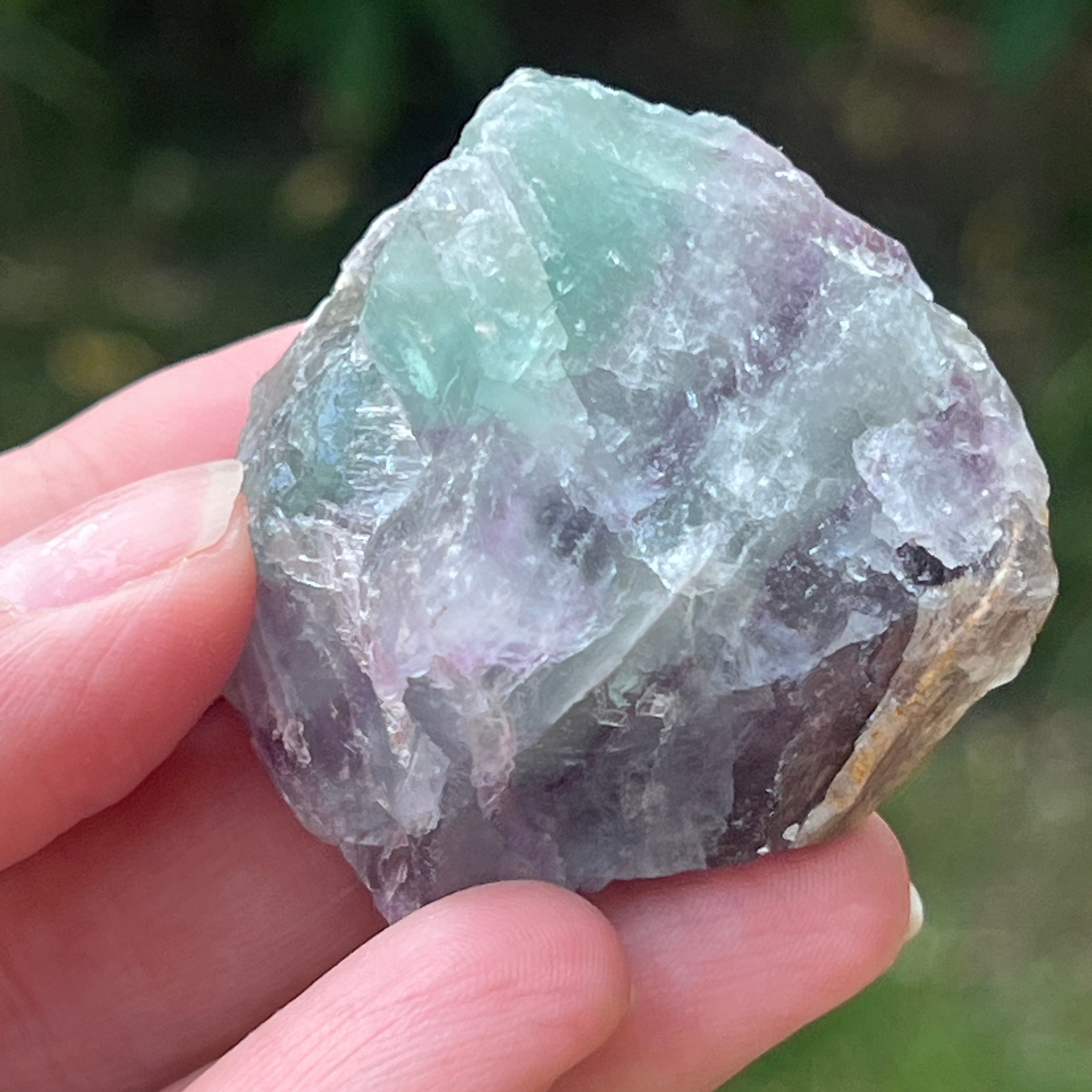 Fluorit piatra bruta din Namibia Africa model 8