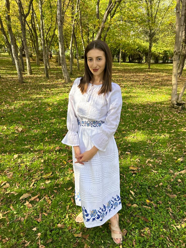 Fustă tradițională femei TM251 feerie - XL