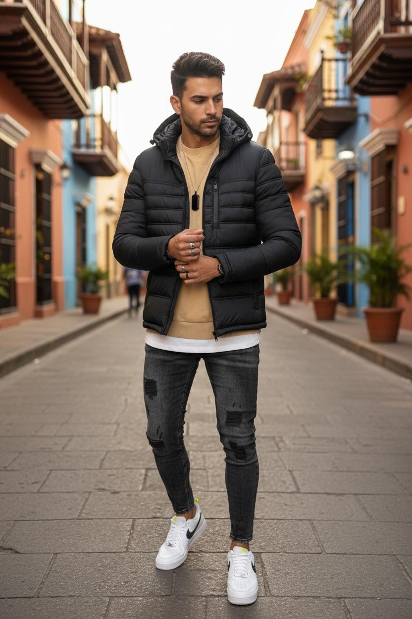 Geaca barbati neagra 5208 116