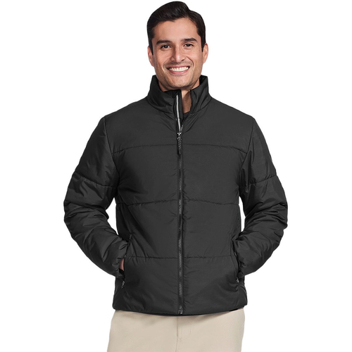 Geaca barbati Skechers GO SHIELD Cozy Fit Traverse Down Jacket JA389-BLK - poza 1