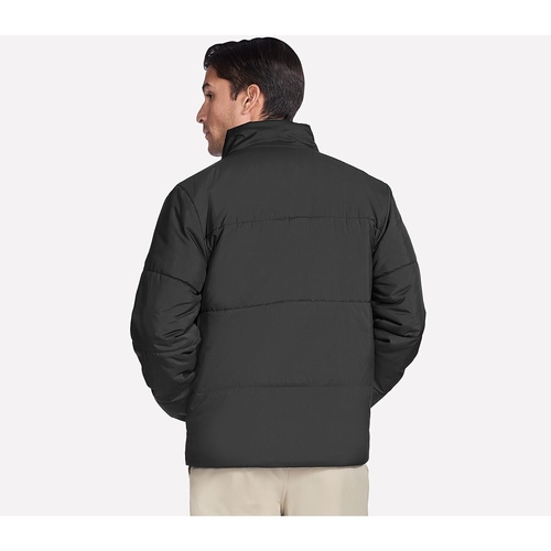 Geaca barbati Skechers GO SHIELD Cozy Fit Traverse Down Jacket JA389-BLK - poza 2