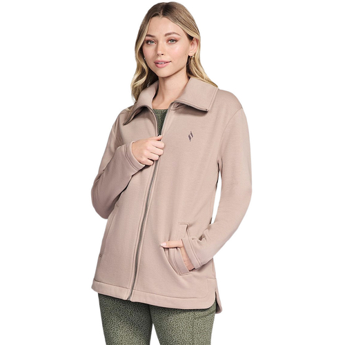 Geaca femei Skechers GO SNUGGLE Tunic Full Zip Jacket JA214-TPBR - poza 1
