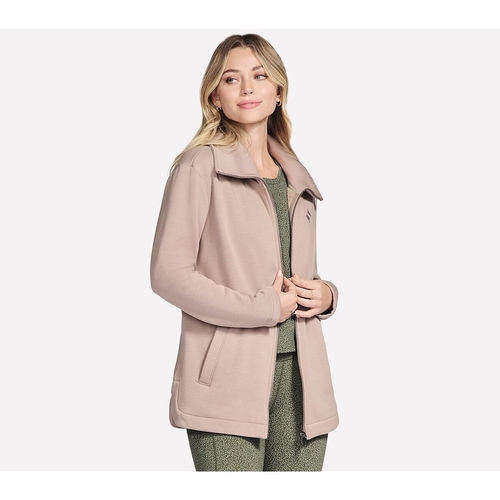 Geaca femei Skechers GO SNUGGLE Tunic Full Zip Jacket JA214-TPBR - poza 3