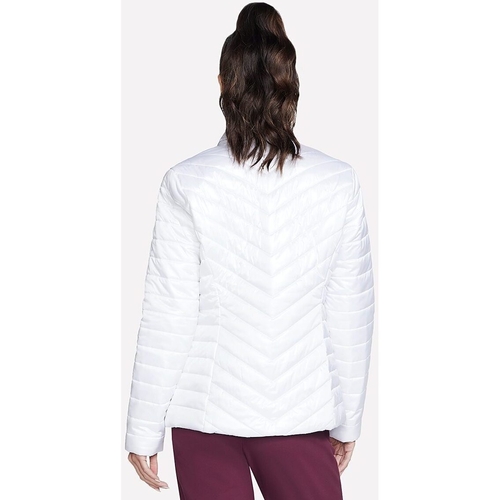 Geaca femei Skechers Goshield Shine Jacket JA150-WHT - poza 2