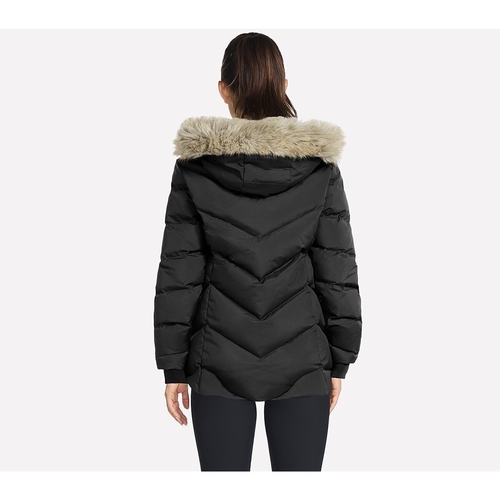 Geaca femei Skechers On-the-GO Cozy Fit Journey Parka JA375-BLK - poza 2