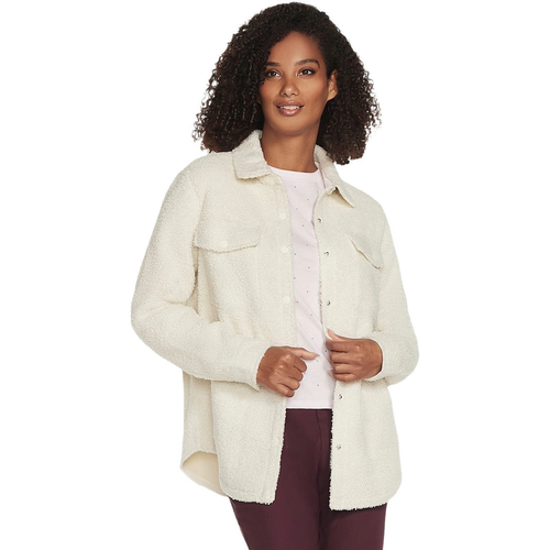 Geaca femei Skechers Sherpa Shacket JA182-CRW - poza 1