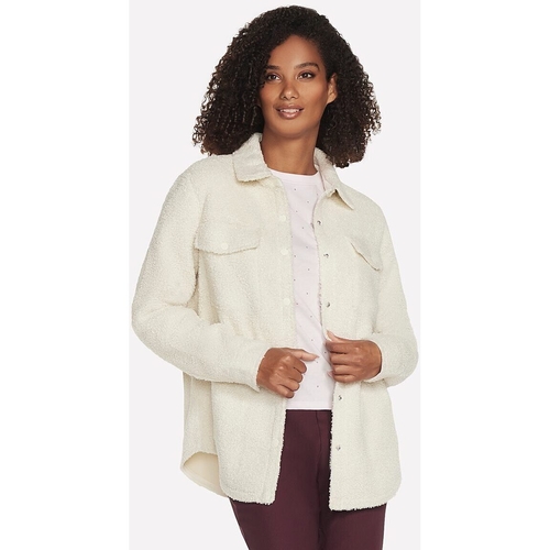 Geaca femei Skechers Sherpa Shacket JA182-CRW - poza 5