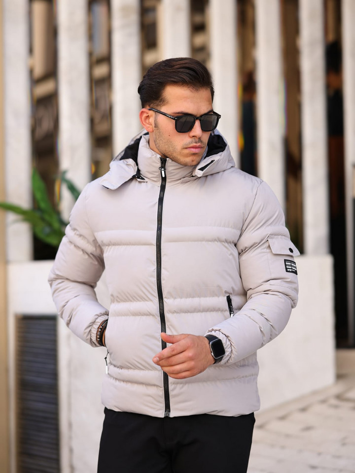 GEACA MATLASATA CU GLUGA BEIGE GCAL6 (MĂRIME: XL)