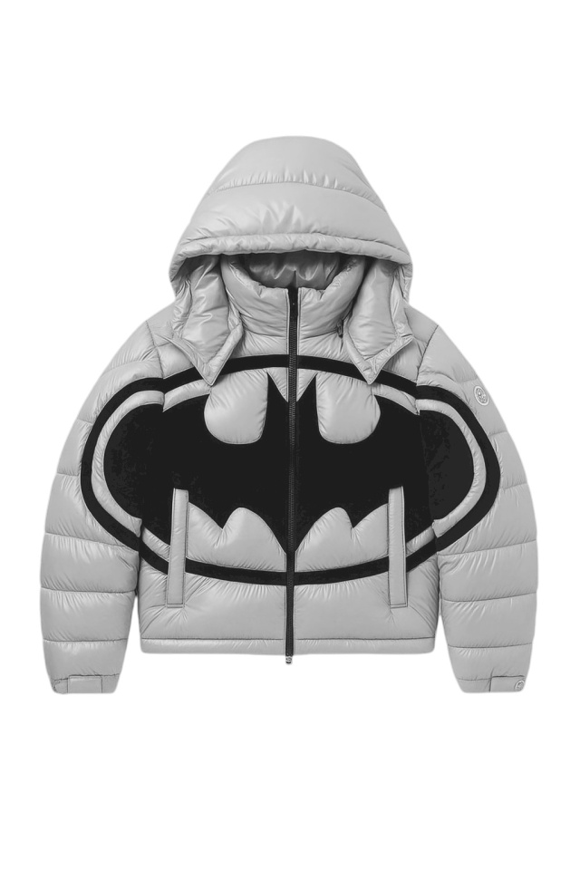 GEACĂ PUFFER BATMAN GREY – INSPIRED STREETWEAR GCMN9 (MĂRIME: XXL)