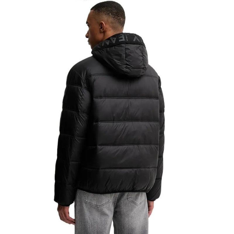 Geaca Tommy Hilfiger TJM HOODED LOGO PUFFER EXT - poza 2