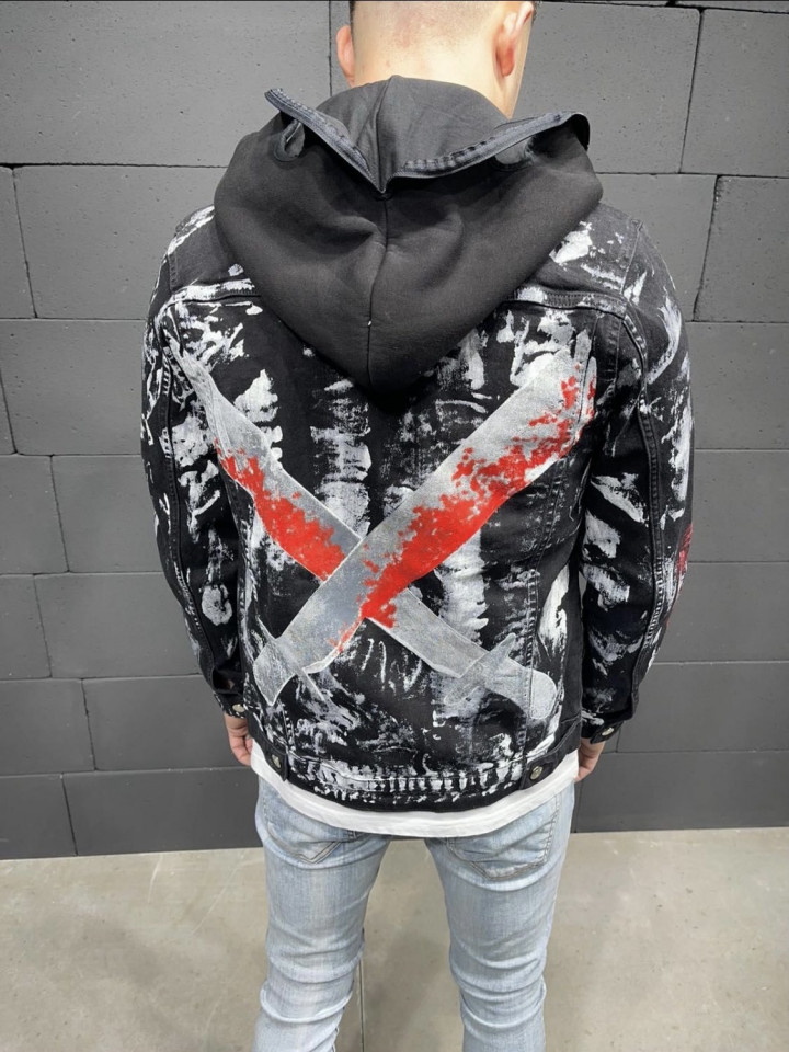 GEACA X-SPLASH BLACK GCAS51(M5813) (MĂRIME: XL)