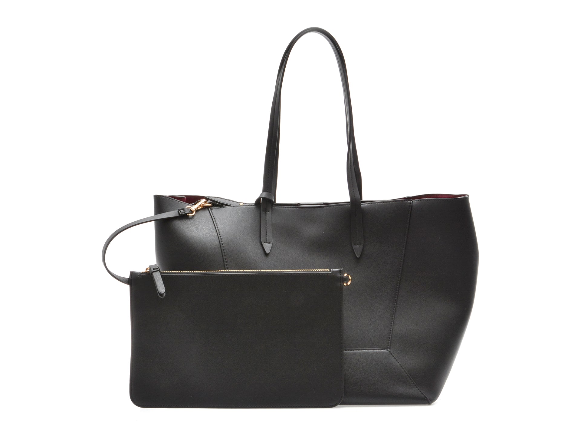 Geanta ALDO neagra, 14143626, din piele ecologica
