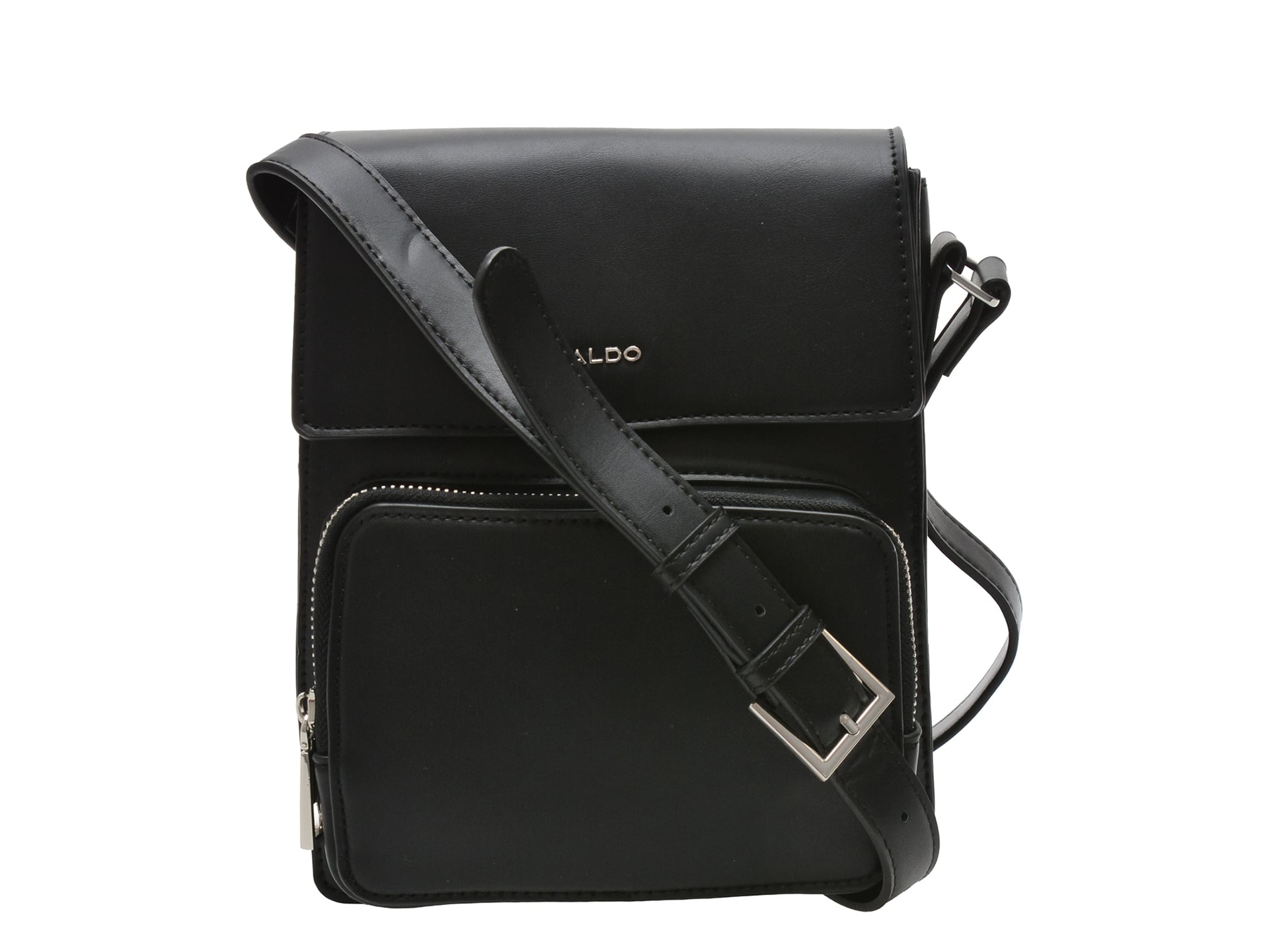Geanta ALDO neagra, NILES 001, din piele ecologica