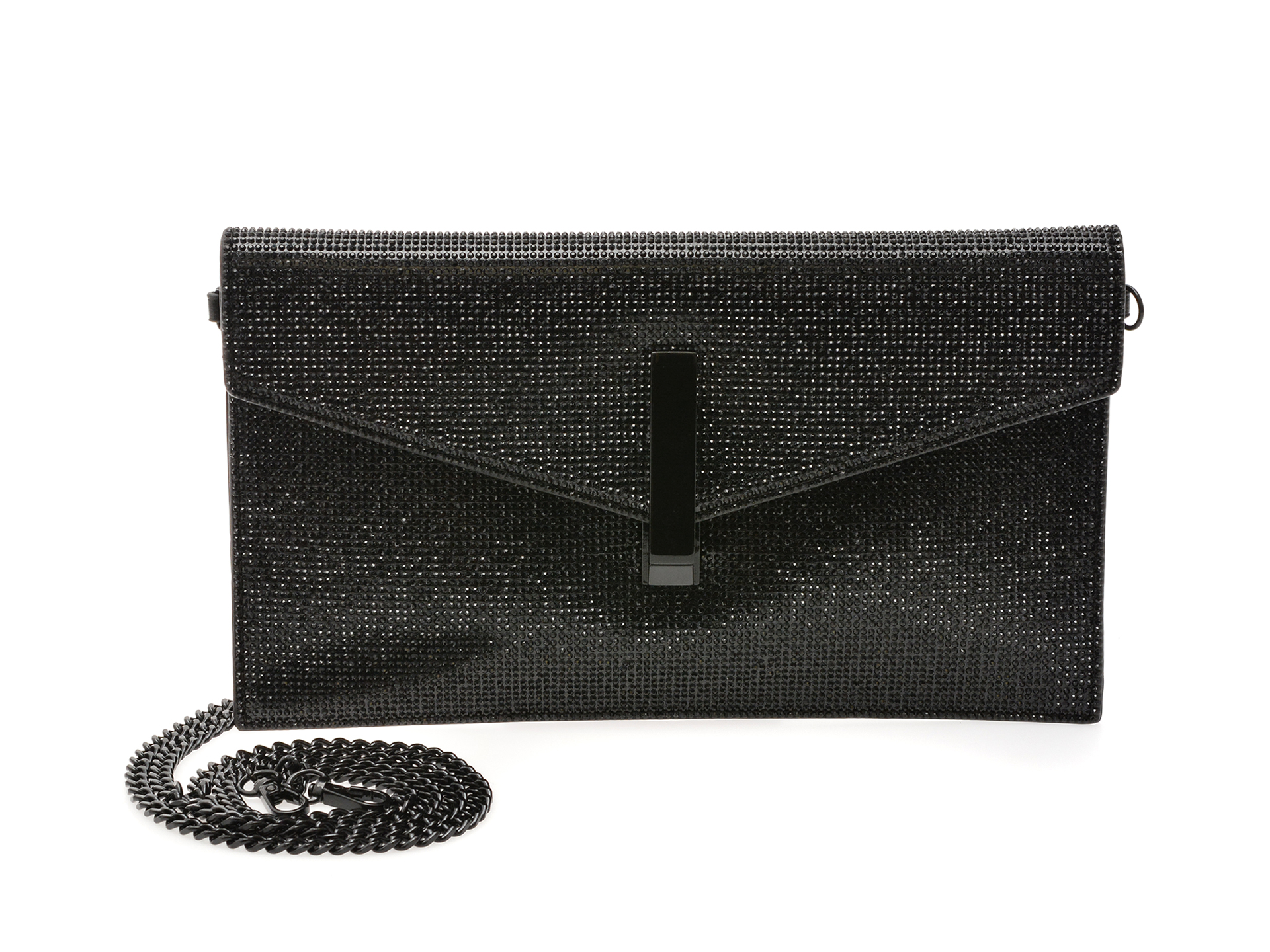 Geanta ALDO neagra, LARIBLING 008, din piele ecologica