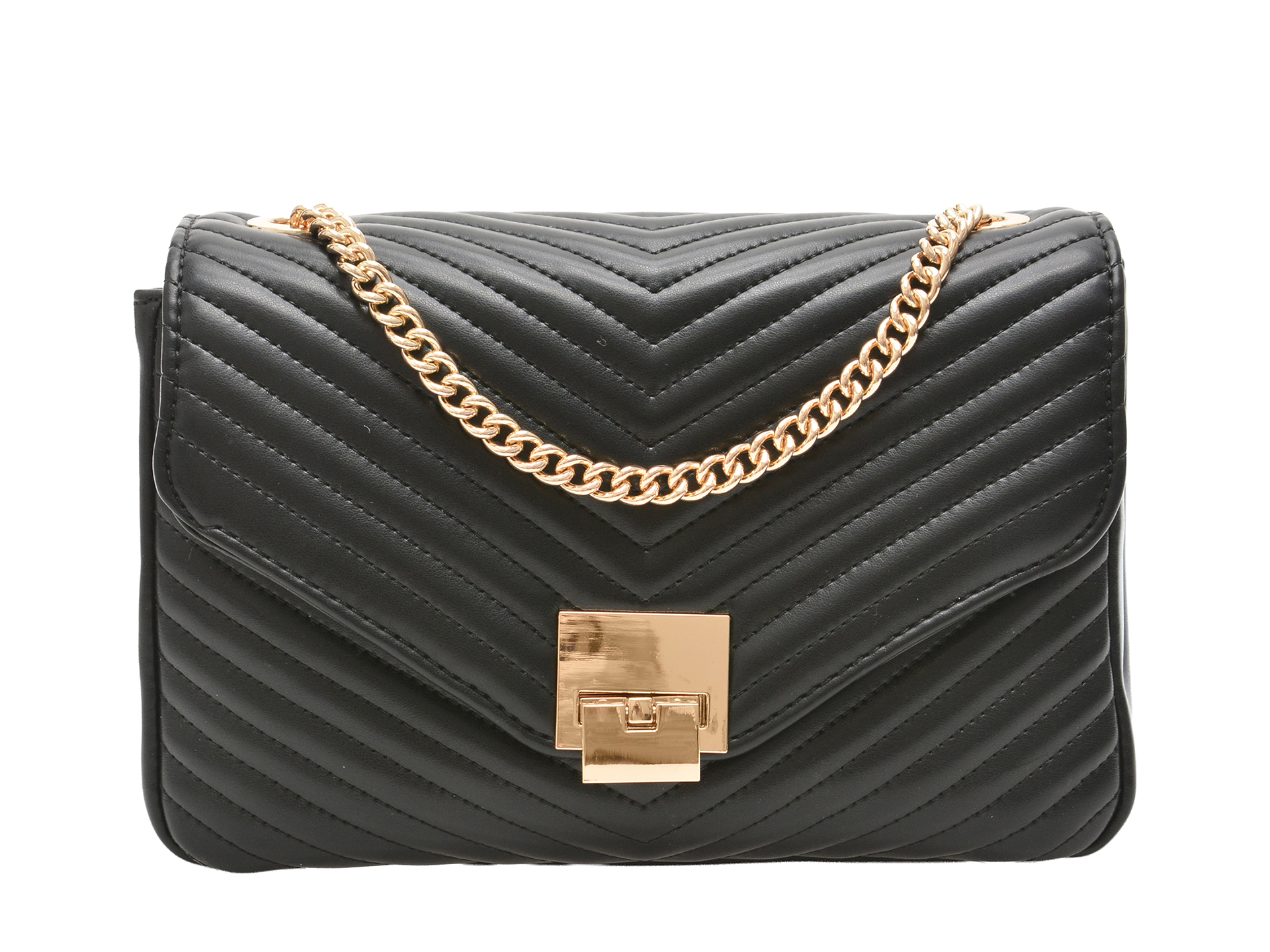 Geanta CALL IT SPRING neagra, BRIOLA 001, din piele ecologica