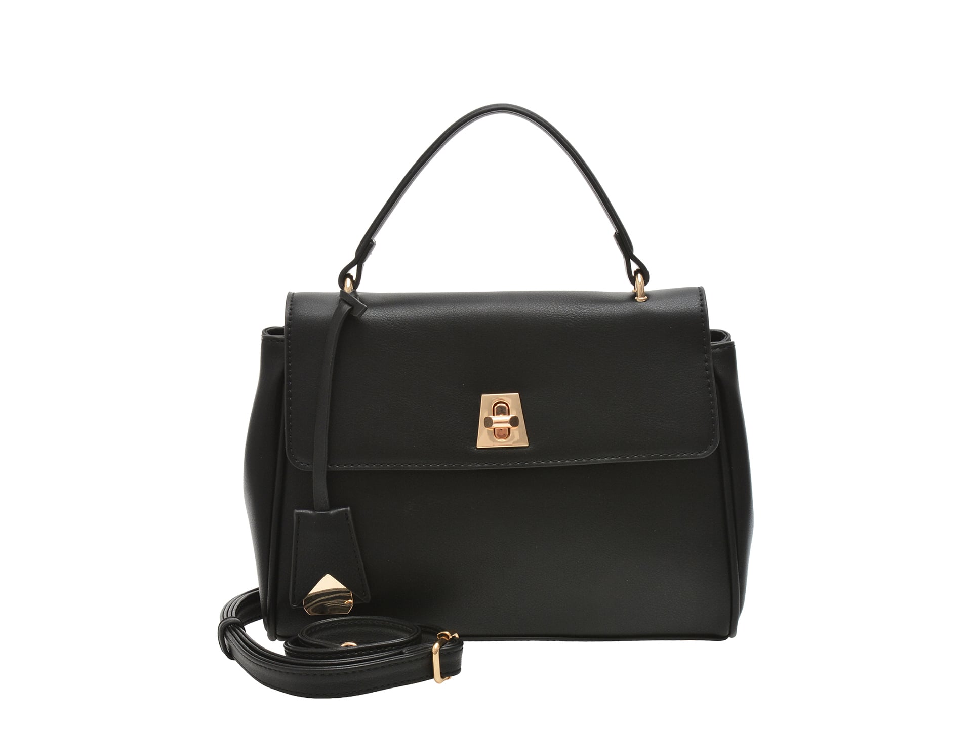 Geanta CALL IT SPRING neagra, YOLANDAA 001, din piele ecologica