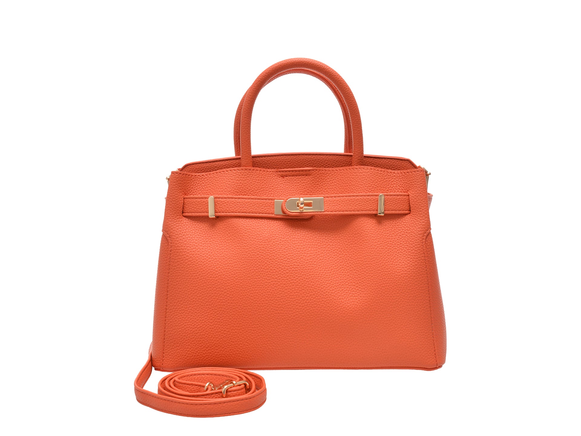 Geanta CALL IT SPRING portocalie, LEMERCIER 800, din piele ecologica