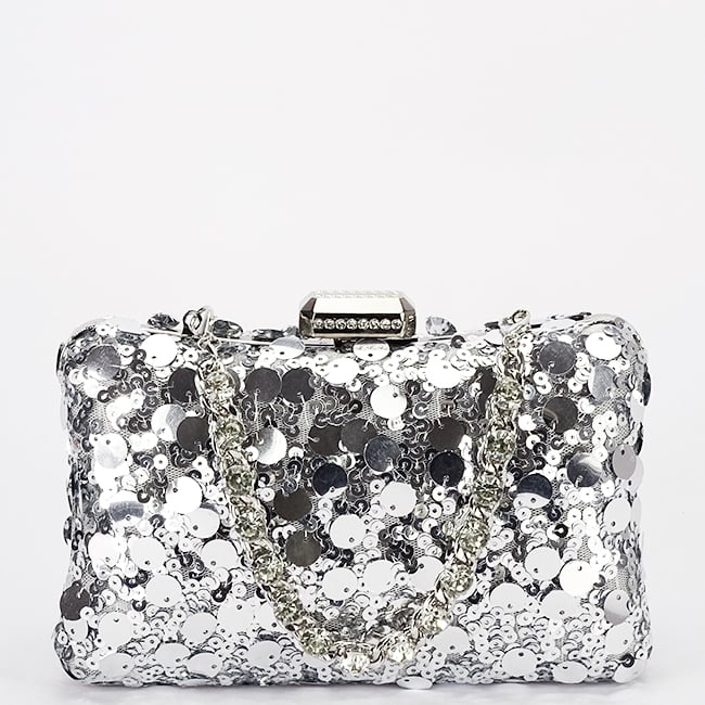 Geanta clutch arginite cu paiete BYH-896 05