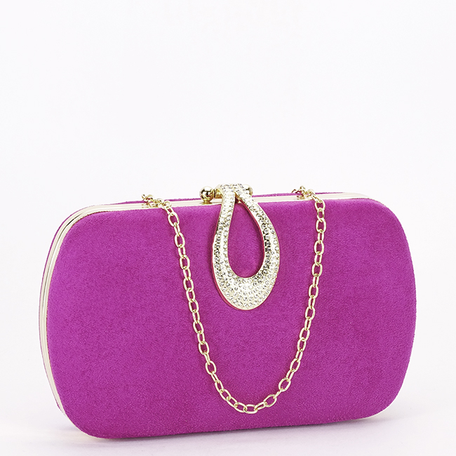Geanta clutch eleganta fucsia inchis BJH-756 05