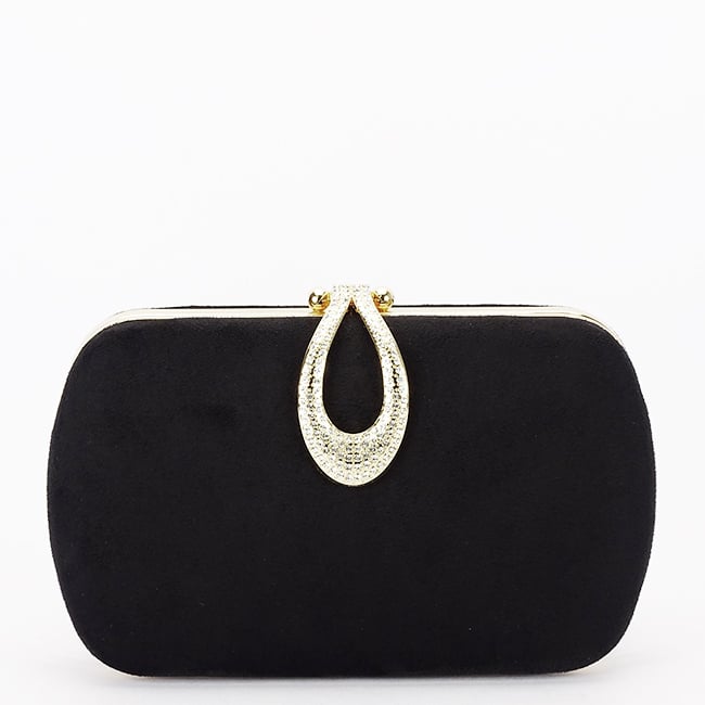 Geanta clutch eleganta neagra BJH-756 05