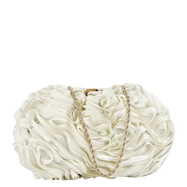 Geanta clutch ivory cu model 3D BMN-1241 06
