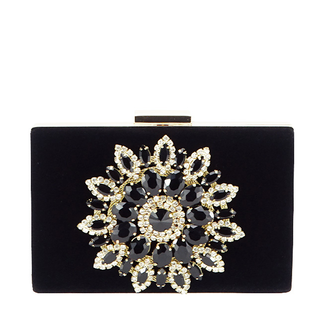 Geanta clutch negru 18100 05