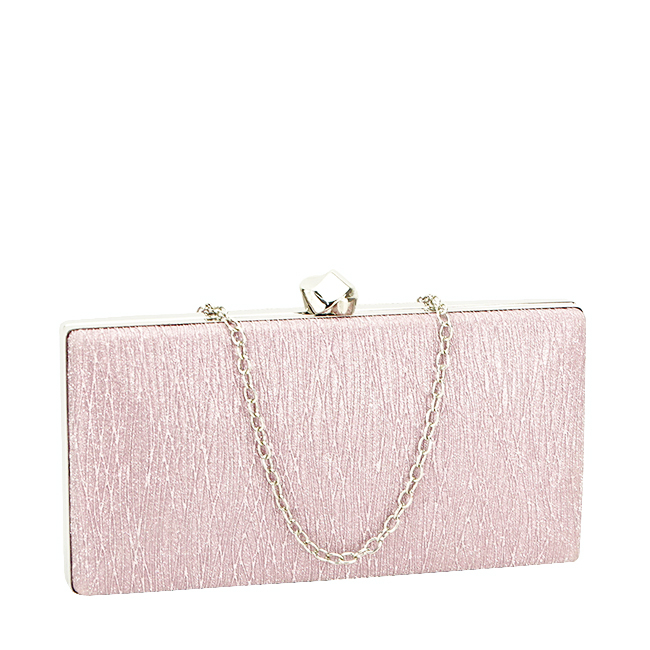 Geanta clutch roz deschis BYH-809 06